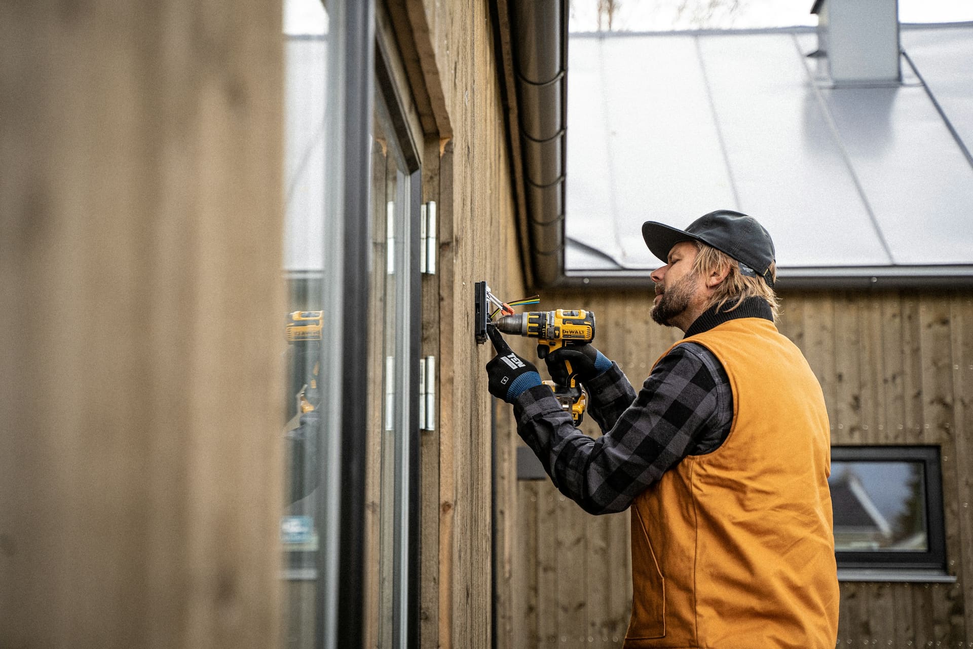 Domestic electrical context — electrical work within a residential property