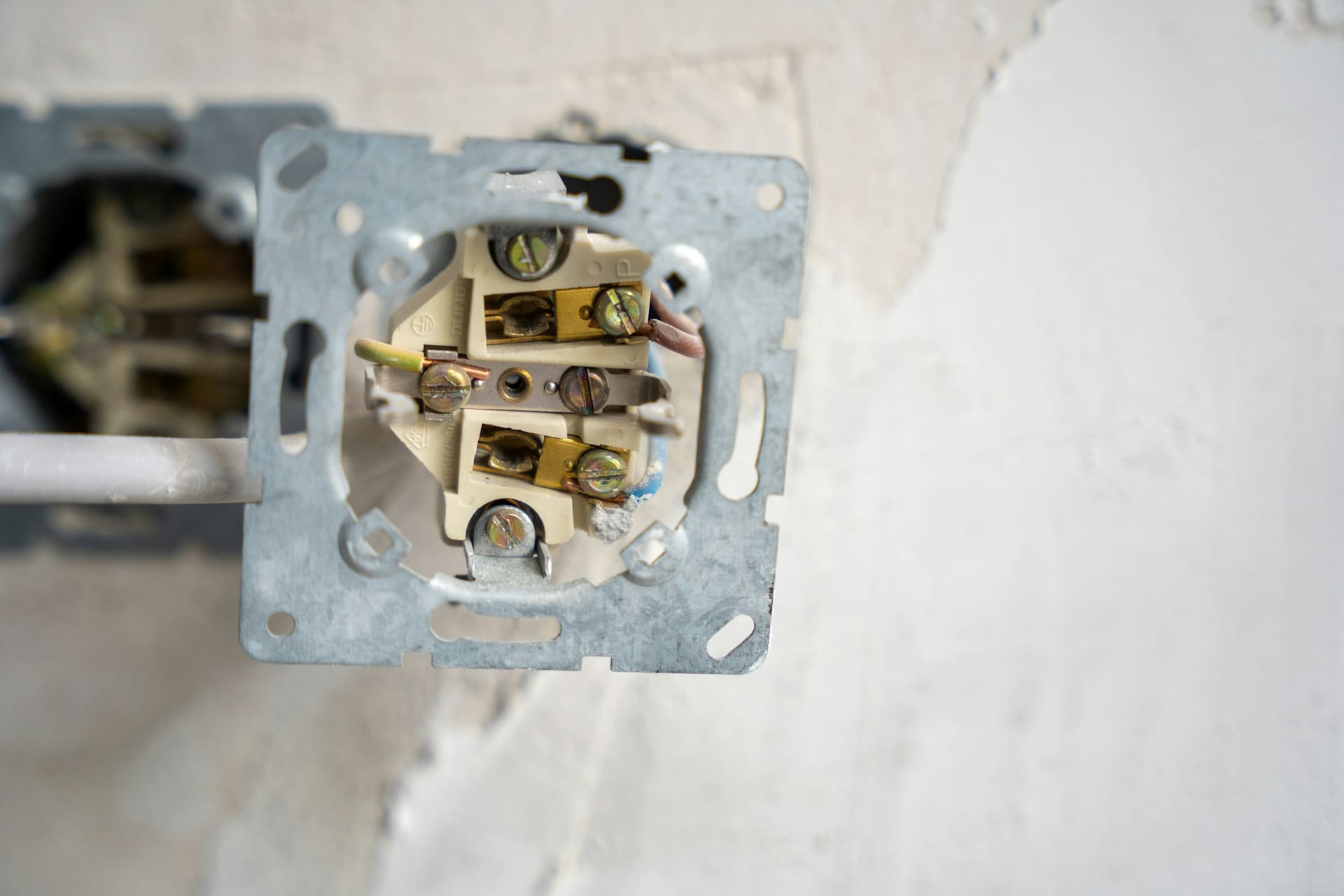 Domestic electrical context — socket outlets within a home interior