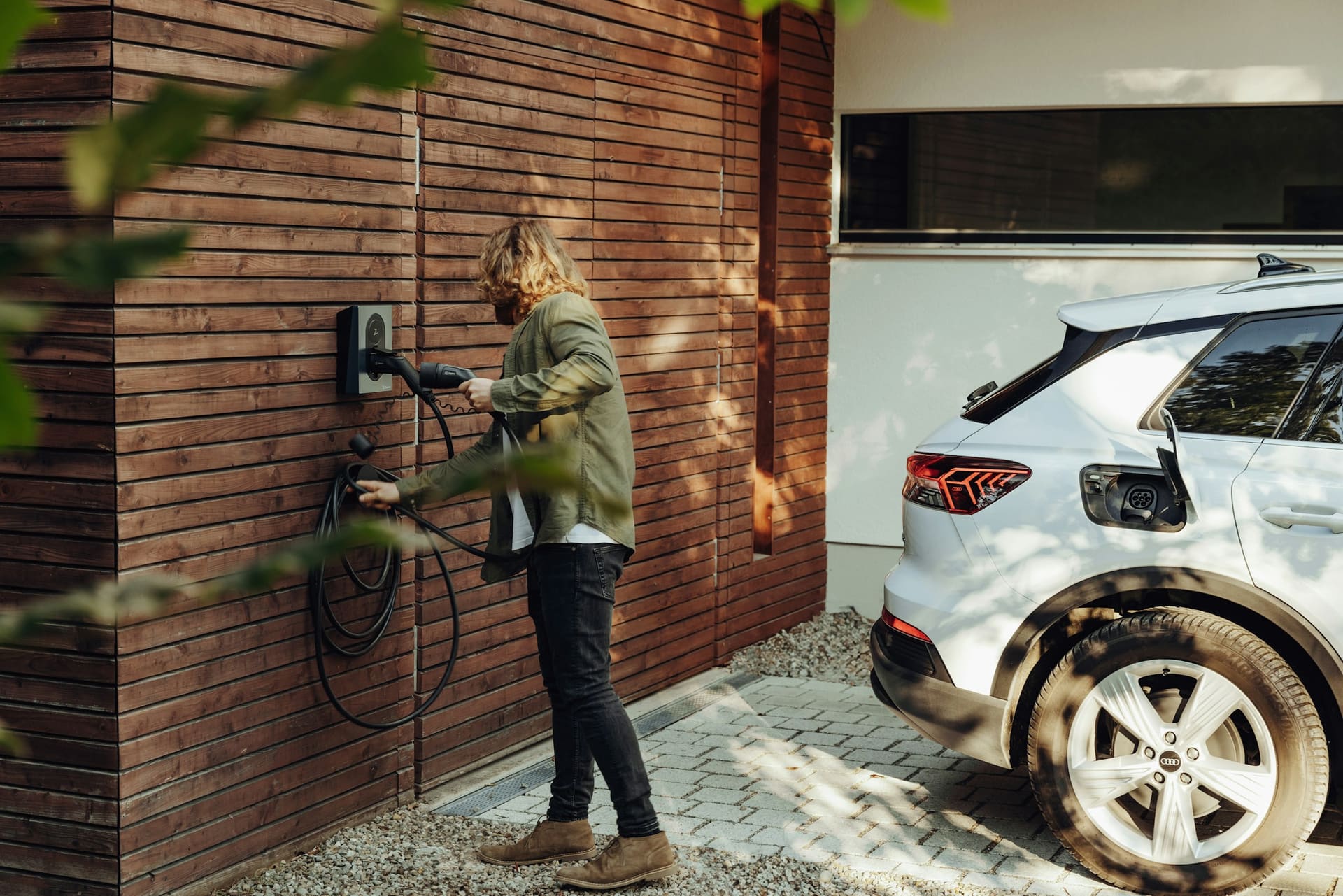 Electrical infrastructure imagery — an electric vehicle charge point