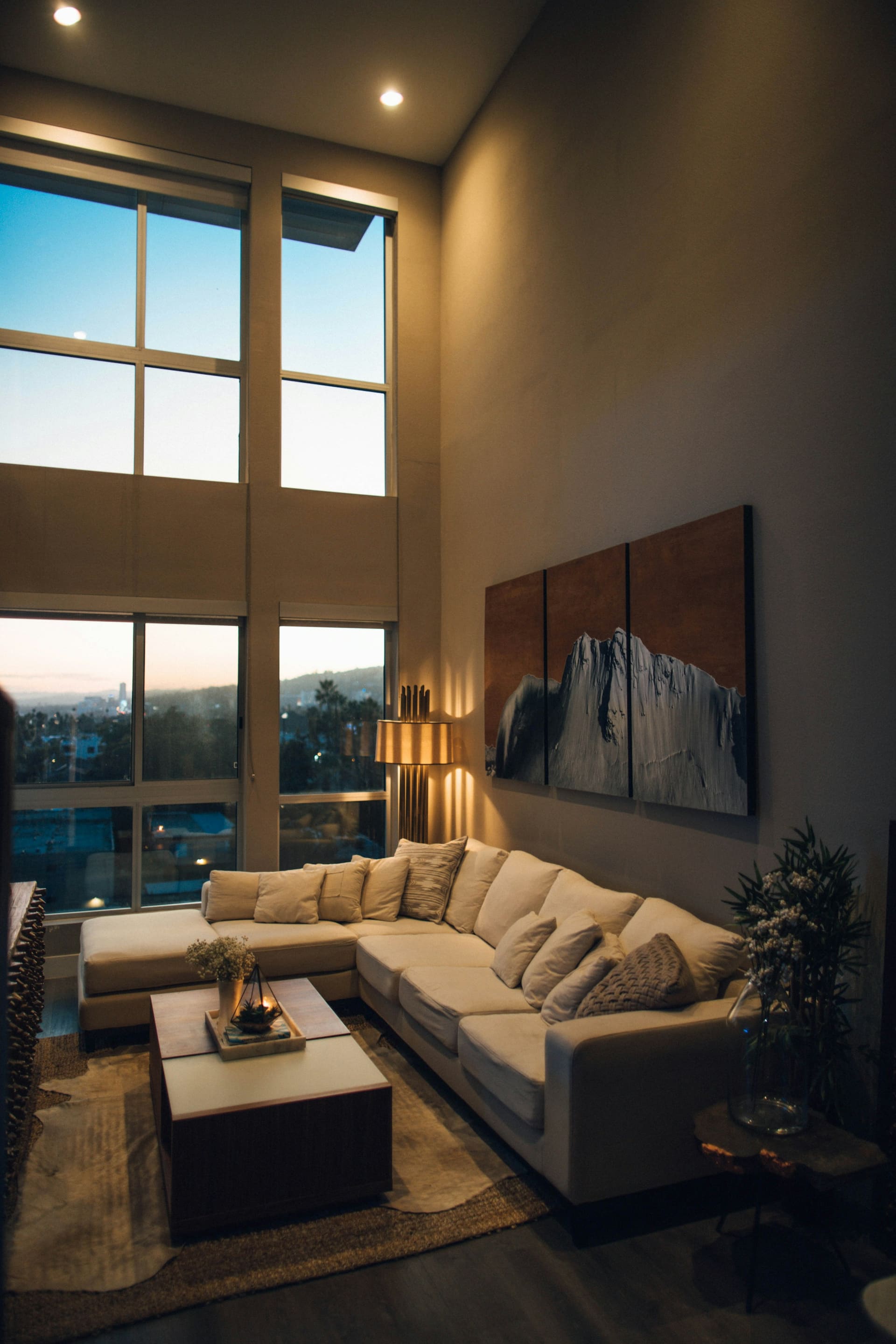 Electrical installation imagery — architectural lighting within an interior