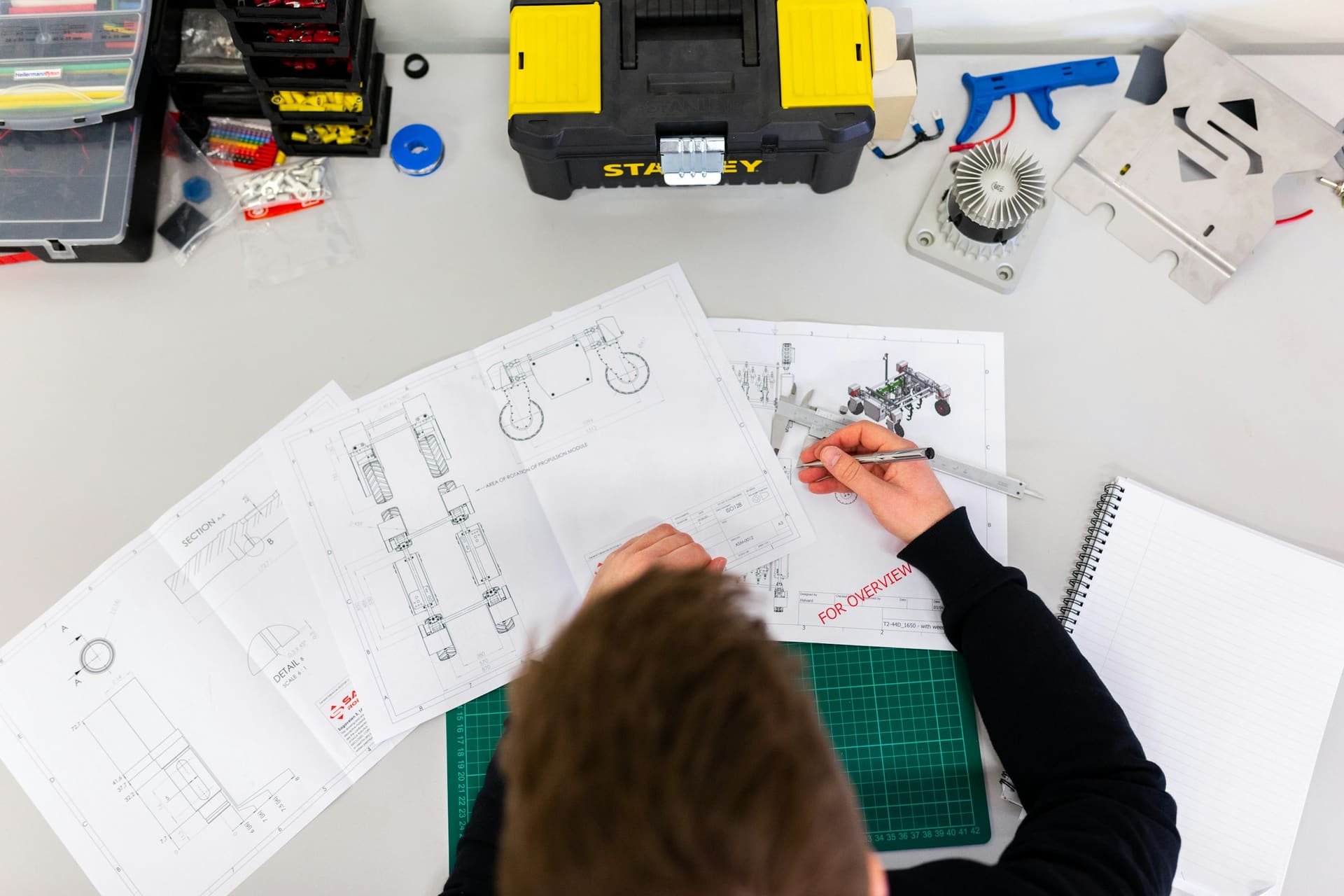 Electrical installation imagery — technical planning context